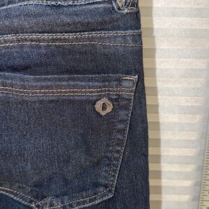 Democracy Ab Technology Petite Bootcut Jeans Size 6P Dark Wash